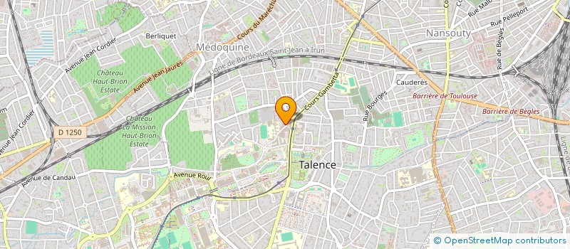 localisation de l'entreprise GEZEK  TALENCE