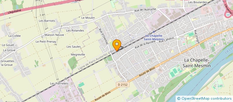 localisation de l'entreprise GEZER RENOV  LA CHAPELLE-SAINT-MESMIN