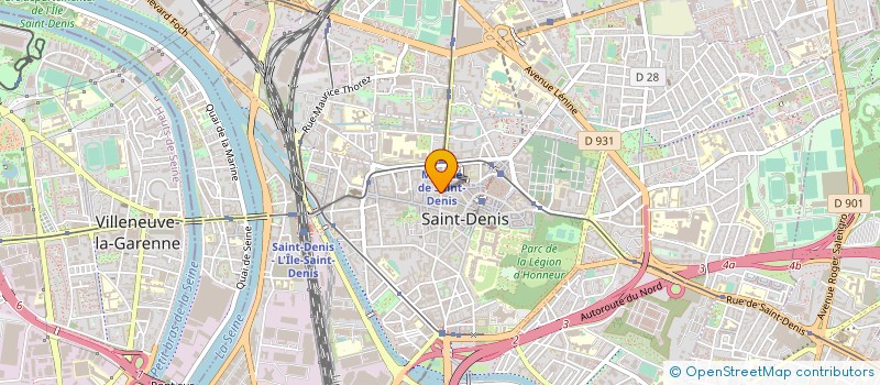 localisation de l'entreprise GEZI à SAINT-DENIS
