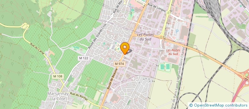 localisation de l'entreprise GF.3 à MARSANNAY-LA-COTE