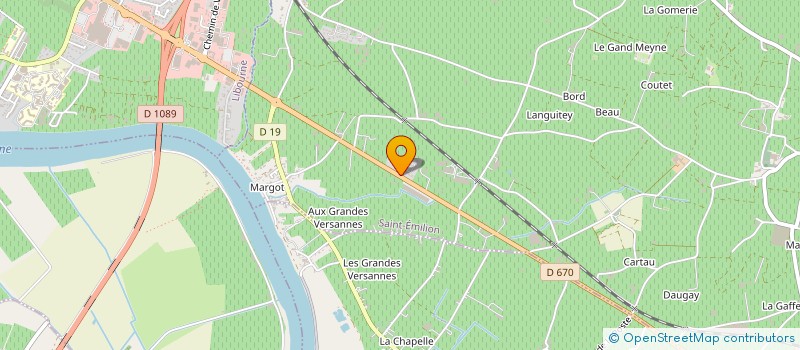 localisation de l'entreprise GF ADMR  SAINT-EMILION