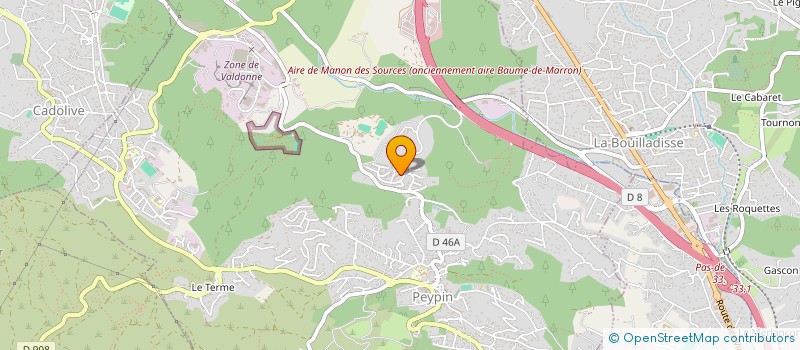 localisation de l'entreprise GF AUTOMOBILES  PEYPIN