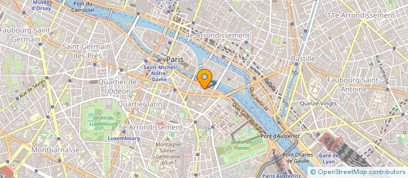 localisation de l'entreprise GF AVOCAT  PARIS