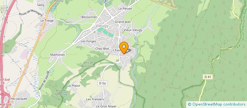 localisation de l'entreprise GF BIKES à ANNECY