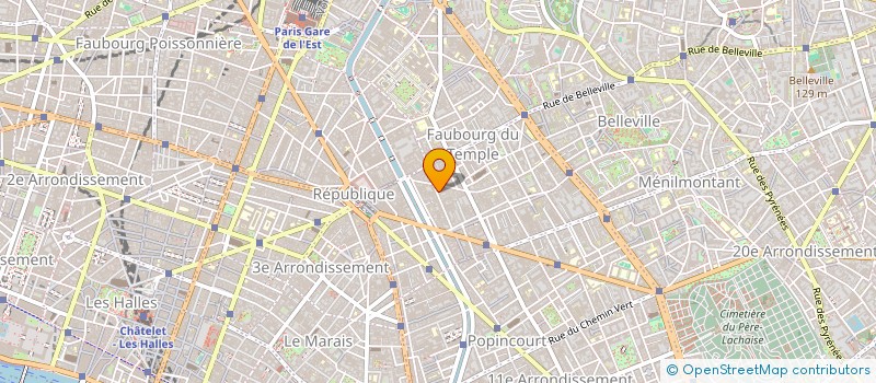 localisation de l'entreprise GF &  COMPAGNIE à PARIS