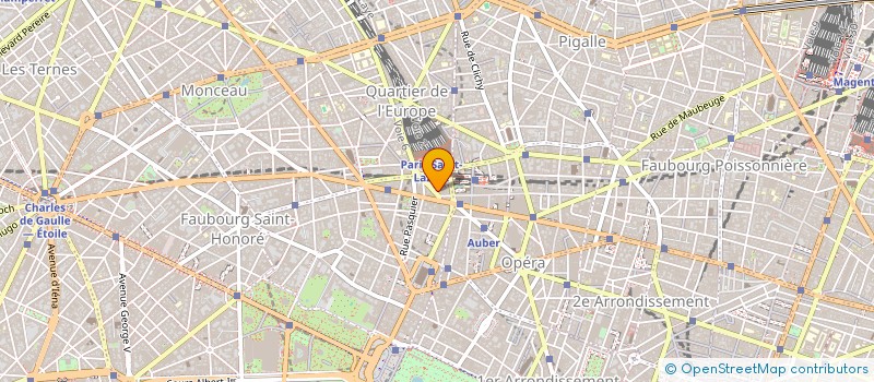 localisation de l'entreprise GF CONSEILS D EXPERTS & ASSOCIES  PARIS