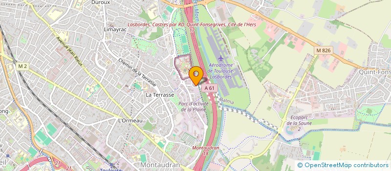 localisation de l'entreprise GF CONSEILS ET EXPERTISES à TOULOUSE
