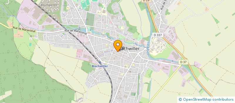 localisation de l'entreprise GF CONSTRUCTIONS à BISCHWILLER