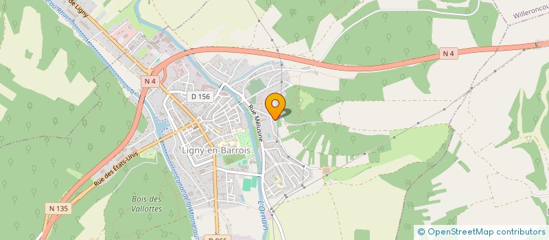 localisation de l'entreprise GF DE L'AIPROUER à LIGNY-EN-BARROIS