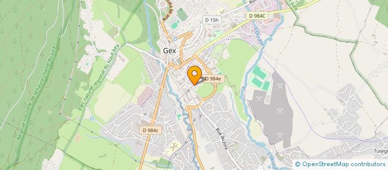 localisation de l'entreprise GF DE LA QUIBLE  CESSY