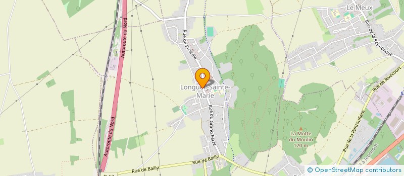 localisation de l'entreprise GF DES COLLINES DE LONGUEIL STE MARIE  LONGUEIL-SAINTE-MARIE