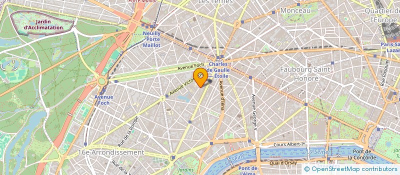 localisation de l'entreprise GF DES ETANGS DU PETIT BOIS  PARIS