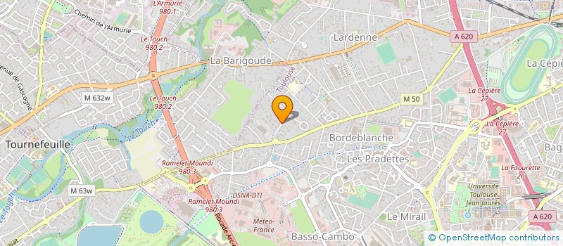 localisation de l'entreprise GF DISTRIB à TOULOUSE