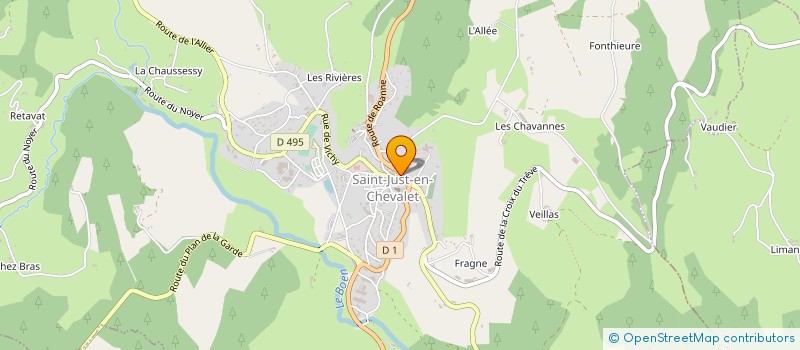 localisation de l'entreprise GF DU BOIS ROCHETTE  CHAUSSETERRE