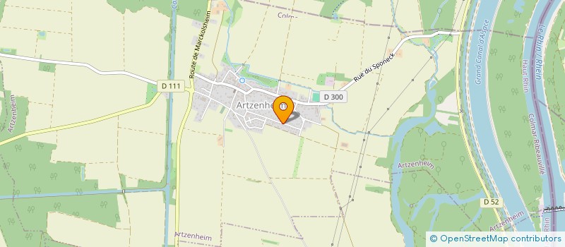 localisation de l'entreprise GF-ENERGIE  ARTZENHEIM
