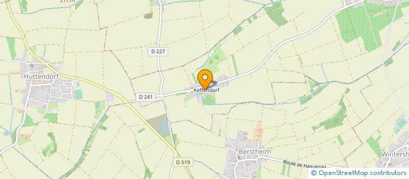 localisation de l'entreprise GF ETUDES  WINTERSHOUSE