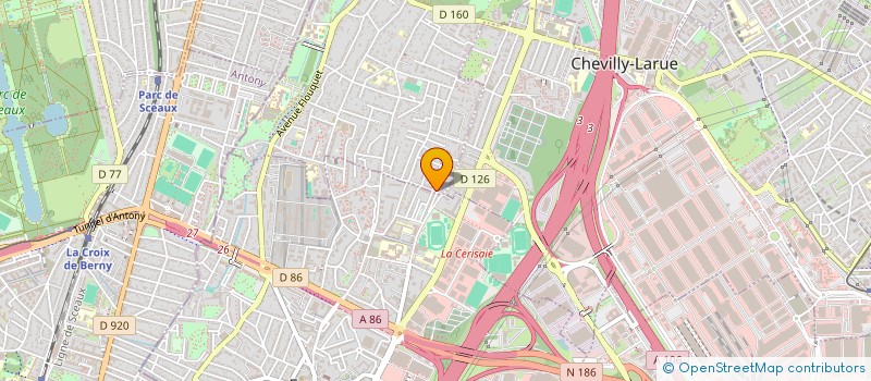 localisation de l'entreprise GF FMOC  L'HAY-LES-ROSES