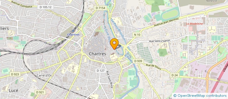 localisation de l'entreprise GF GDB à CHARTRES