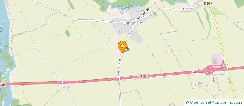 localisation de l'entreprise GF-GEFRA à ENNEMAIN