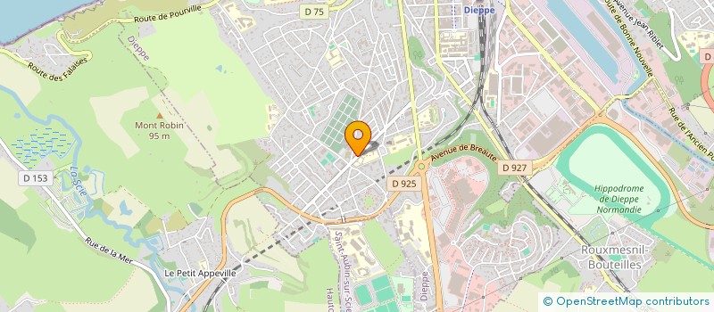 localisation de l'entreprise GF GROUP  DIEPPE