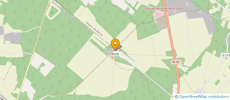 localisation de l'entreprise GF GROUPEMENT FORESTIER MONTJOLIE à AUSSAC-VADALLE