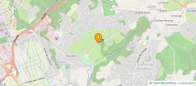 localisation de l'entreprise GF HOLDING  BOULIAC