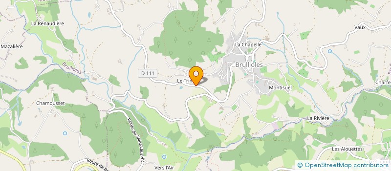 localisation de l'entreprise GF HORIZON  BRULLIOLES