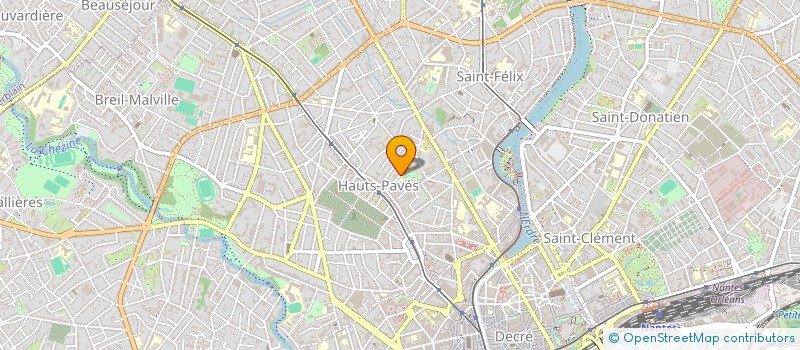 localisation de l'entreprise GF INVESTMENT à NANTES