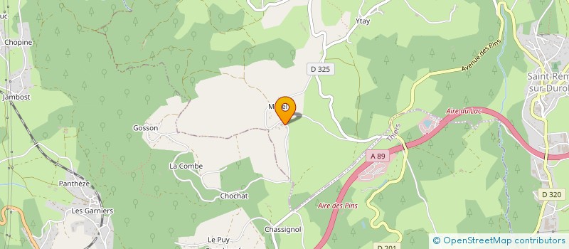 localisation de l'entreprise GF LANCEMENT  SAINT-REMY-SUR-DUROLLE