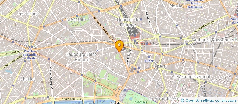 localisation de l'entreprise GF LANTOURNE à PARIS