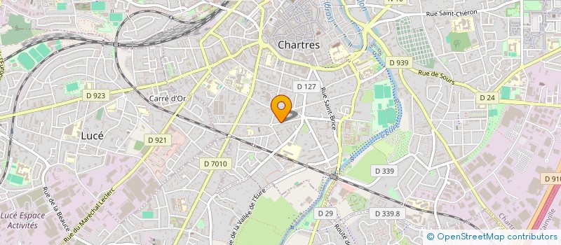 localisation de l'entreprise GF LES PERRUCHET à CHARTRES