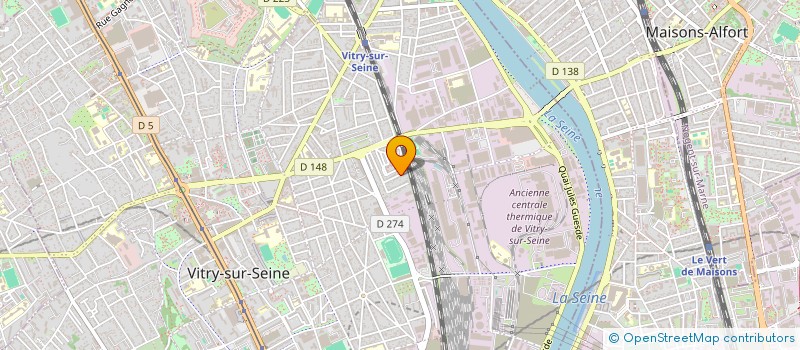 localisation de l'entreprise GF LOCATION MINIBUS  VITRY-SUR-SEINE