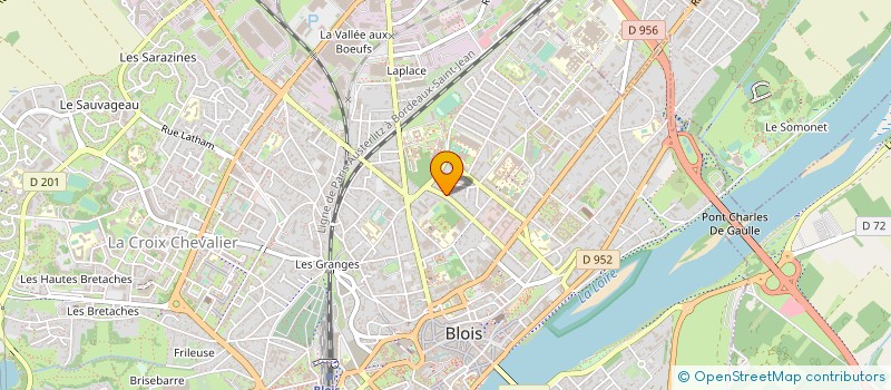 localisation de l'entreprise GF SAINT DAMIEN  BLOIS