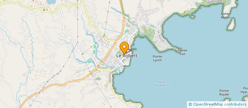 localisation de l'entreprise GF&SB IMMO  LE ROBERT