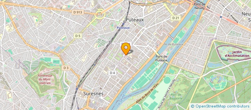 localisation de l'entreprise GF SOLUTIONS à PUTEAUX