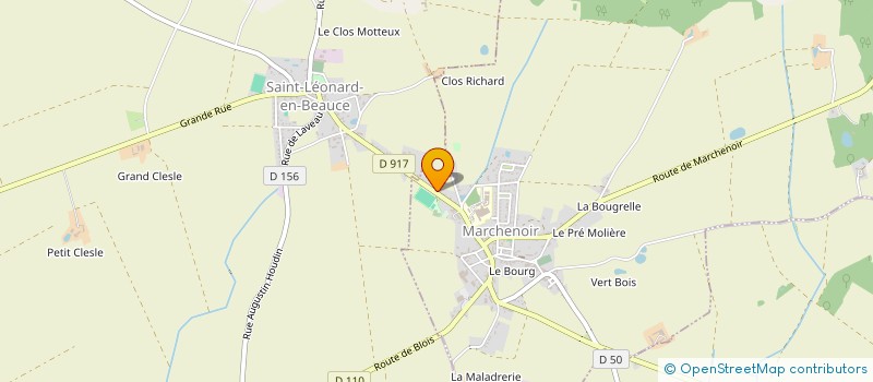 localisation de l'entreprise GF SYLVA LONGA  MARCHENOIR