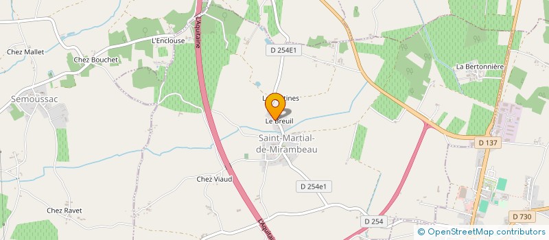 localisation de l'entreprise GF-TECHNOLOGIES.COM à SAINT-MARTIAL-DE-MIRAMBEAU