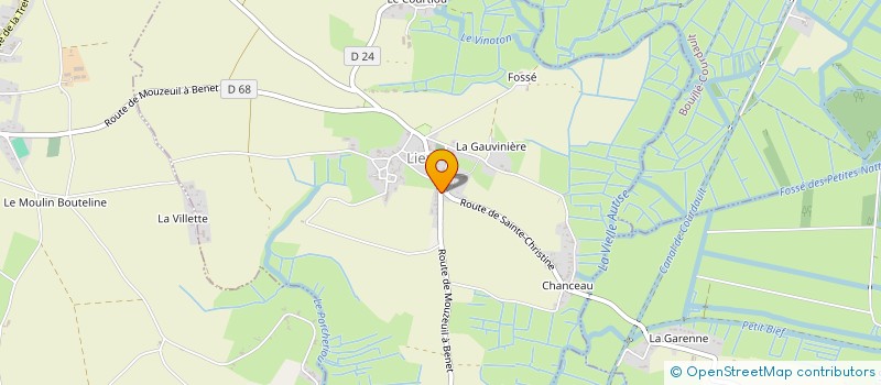 localisation de l'entreprise GF TRAILER  LIEZ