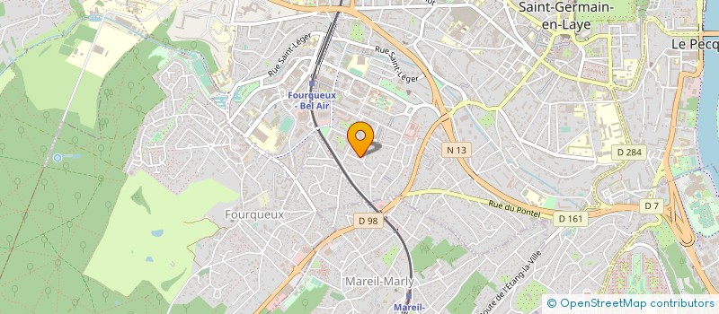 localisation de l'entreprise GF YVELINES à SAINT-GERMAIN-EN-LAYE