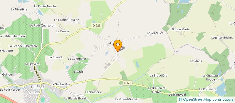 localisation de l'entreprise GF2B à SEVREMOINE