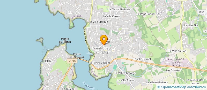 localisation de l'entreprise GF2O  SAINT-BRIAC-SUR-MER