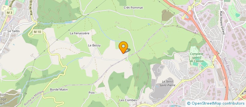 localisation de l'entreprise GF42  ROCHE-LA-MOLIERE