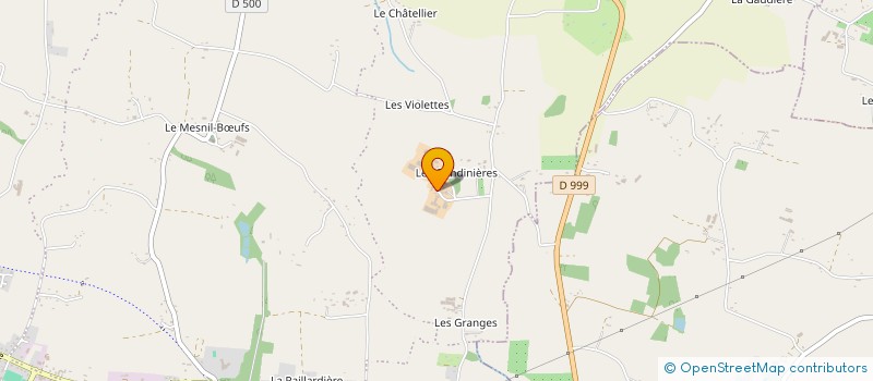 localisation de l'entreprise GFA 2J ORVAIN  ISIGNY-LE-BUAT