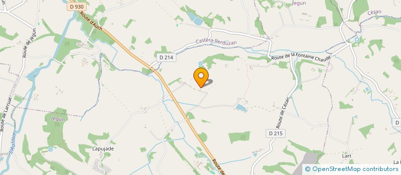 localisation de l'entreprise GFA 4D  MERENS