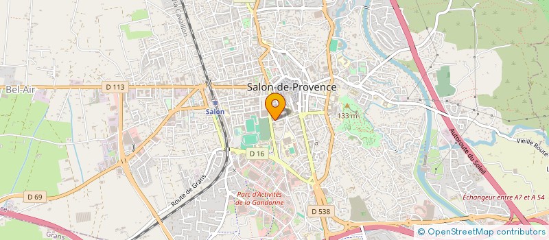 localisation de l'entreprise GFA à SALON-DE-PROVENCE