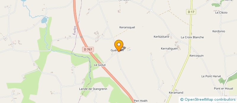 localisation de l'entreprise GFA 56  MOREAC