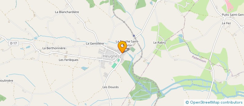 localisation de l'entreprise GFA A.K.A. à HEUGNES