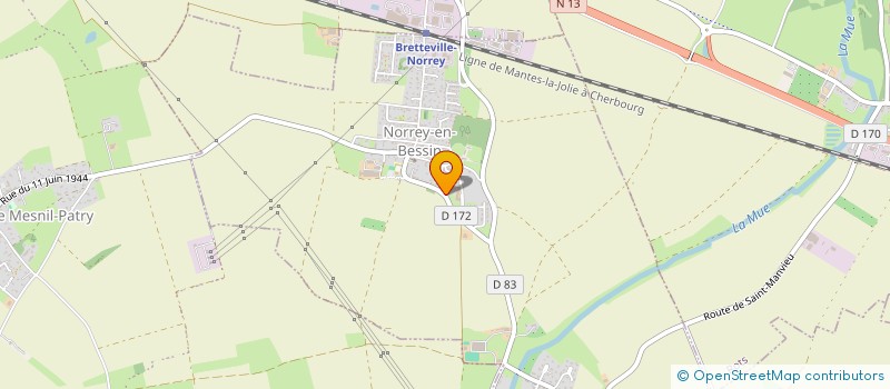 localisation de l'entreprise GFA A LA TETE DE BOEUF  SAINT-MANVIEU-NORREY