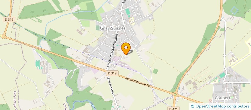 localisation de l'entreprise GFA ABREU DE BARROS  GRISY-SUISNES