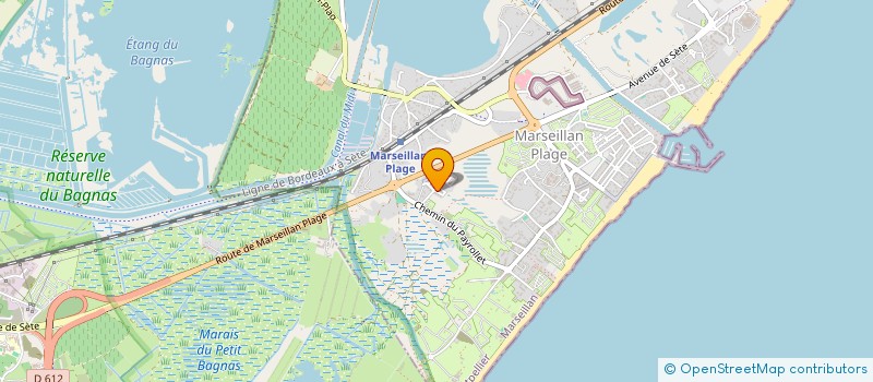 localisation de l'entreprise GFA ALCON à MARSEILLAN